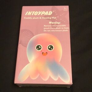 Intoypad Cuddly Plush Octopus & Heating Pad